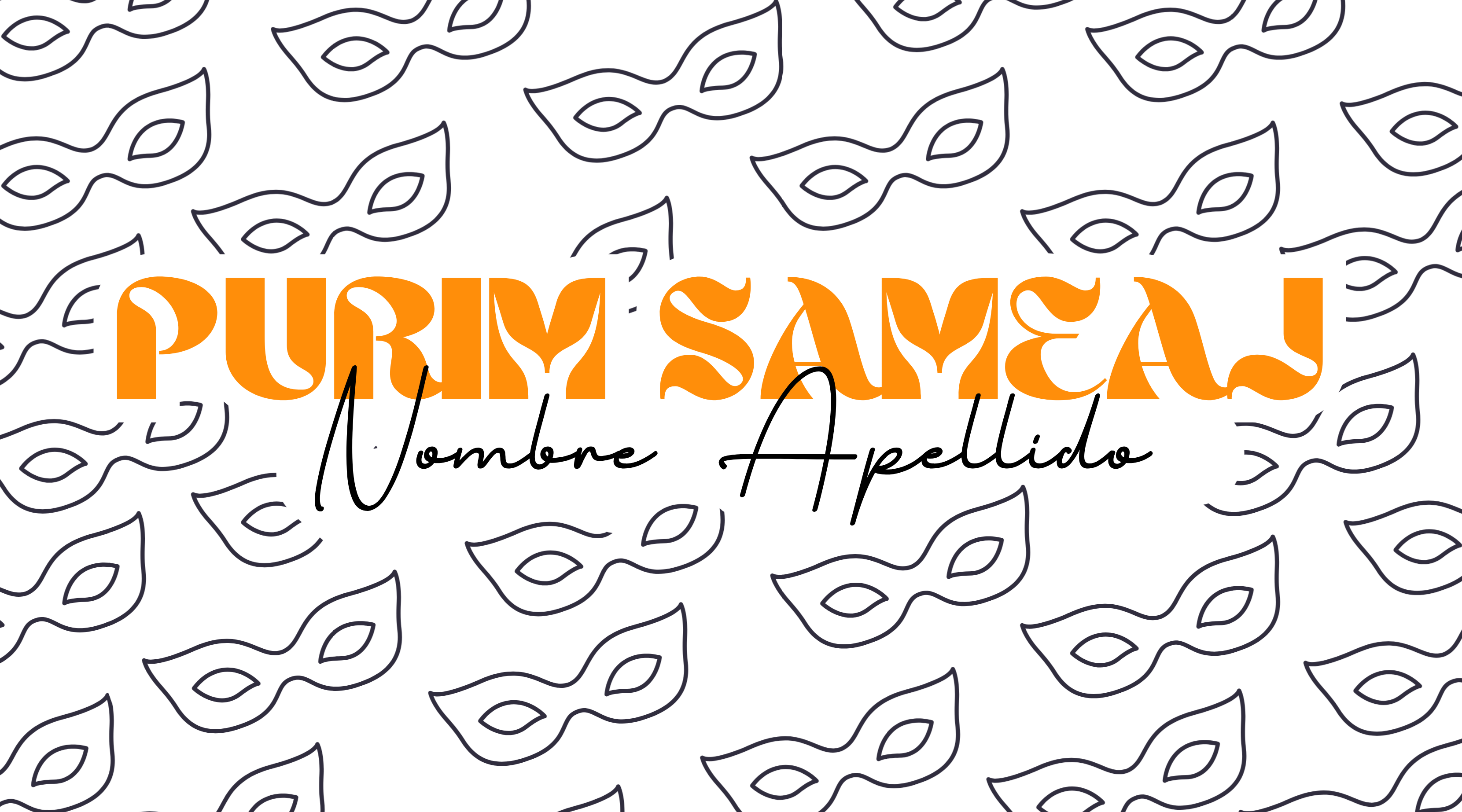 Mascaras Linea Naranja